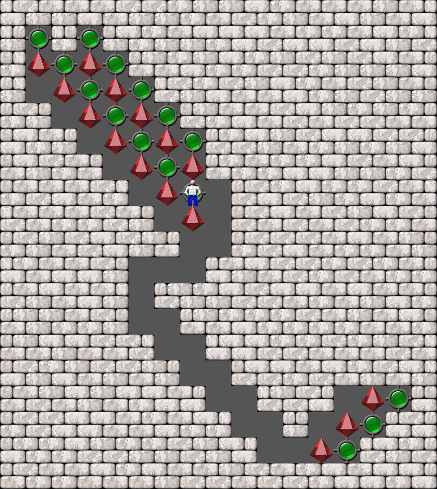 Sokoban Bugs509 collection level 389